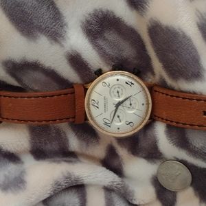 Brand NEW Tourbillon chronograph ⌚leather strap MADE IN USA HANDSOME MENS WATCH